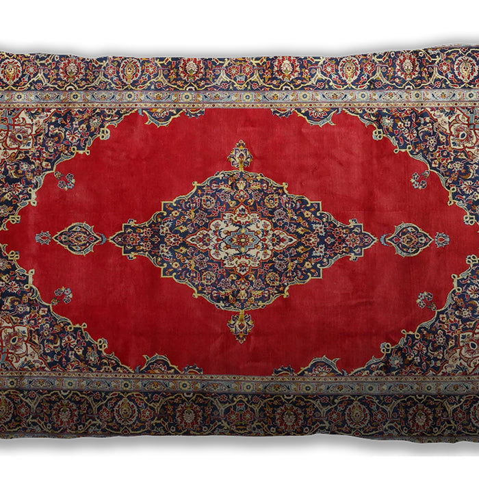 Traditional Classic Rectangular Camel Brown Lumbar Throw Pillow, 13 inch by 19 inch, lbtr4489