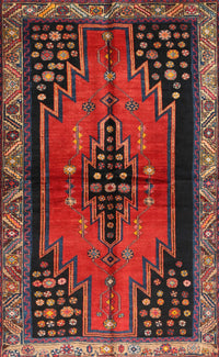 Machine Washable Traditional Brown Rug, wshtr448