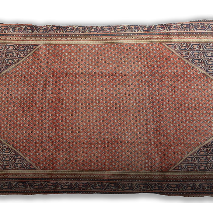 Traditional Classic Rectangular Tangerine Pink Lumbar Throw Pillow, 13 inch by 19 inch, lbtr4491