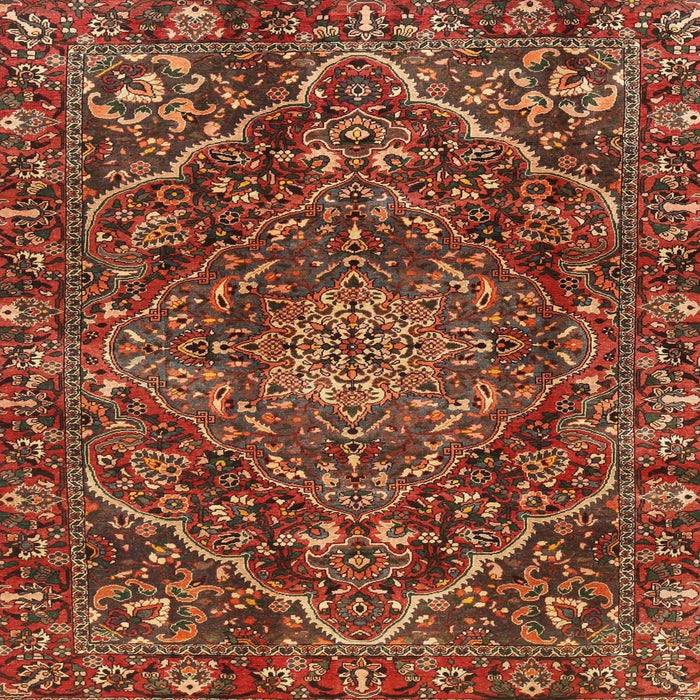 Square Traditional Red Persian Rug, tr4493