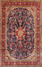 Traditional Saffron Red Persian Rug, tr4494