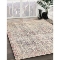 Traditional Desert Sand Beige Persian Rug, tr4499