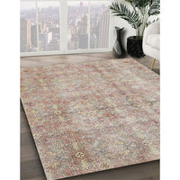 Traditional Tan Brown Persian Rug, tr4503