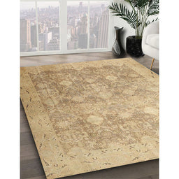 Traditional Bronze Brown Persian Rug in Family Room, tr4507