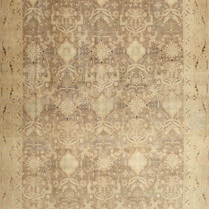 Traditional Bronze Brown Persian Rug, tr4507