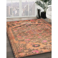 Traditional Mango Orange Persian Rug, tr4509