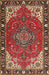 Traditional Red Medallion Rug, tr4511