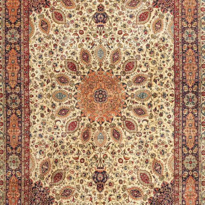 Traditional Brown Red Persian Rug, tr4514