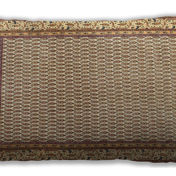 Traditional Classic Rectangular Sienna Brown Lumbar Throw Pillow, 13 inch by 19 inch, lbtr4518