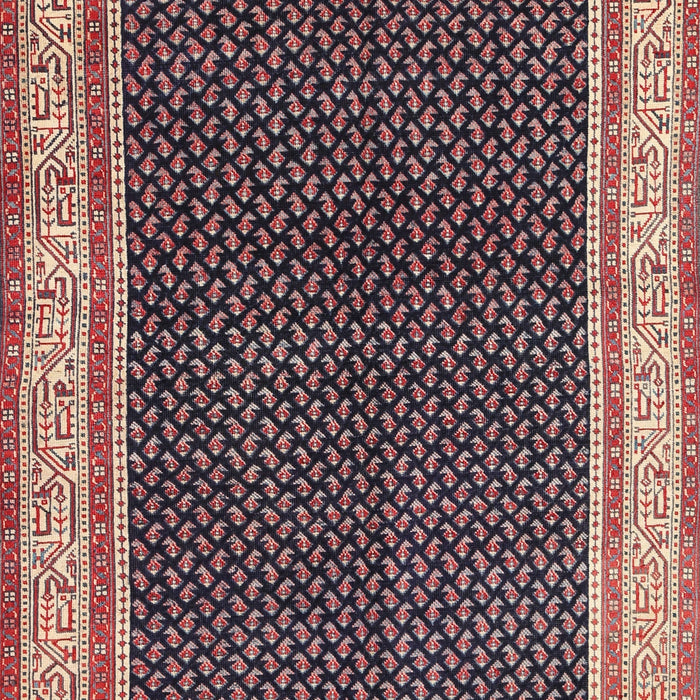 Machine Washable Traditional Vermilion Red Rug, wshtr451