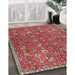 Machine Washable Traditional Red Rug in a Family Room, wshtr4521