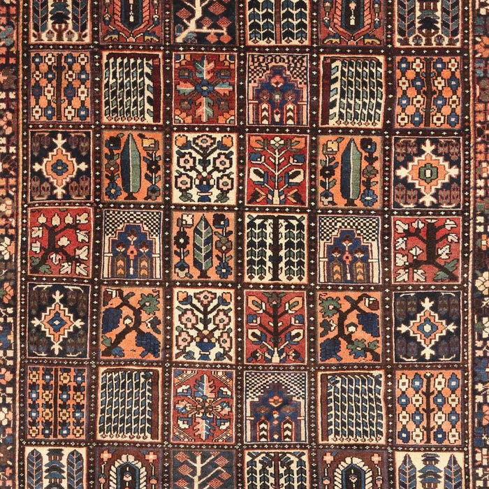 Traditional Orange Salmon Pink Persian Rug, tr4528