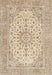 Traditional Dark Almond Brown Persian Rug, tr4529
