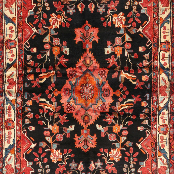 Traditional Saffron Red Persian Rug, tr452