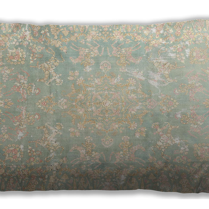 Traditional Classic Rectangular Sand Brown Lumbar Throw Pillow, 13 inch by 19 inch, lbtr4531