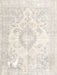 Machine Washable Traditional Pale Silver Gray Rug, wshtr4533