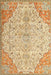 Traditional Brown Gold Persian Rug, tr4534