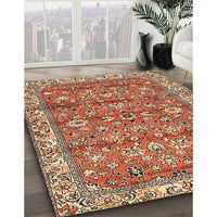 Traditional Sandy Brown Persian Rug, tr4541