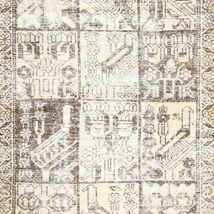 Machine Washable Traditional Champagne Beige Rug, wshtr4542