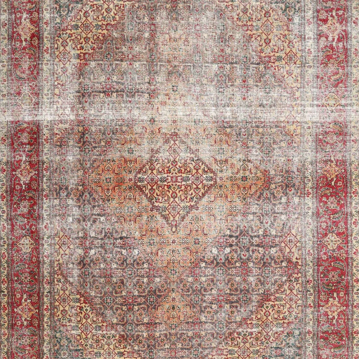 Traditional Rust Pink Persian Rug, tr4545