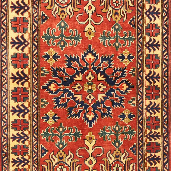 Traditional Red Geometric Rug, tr454