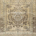 Square Traditional Brown Persian Rug, tr4550