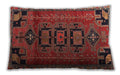 Traditional Classic Rectangular Rust Pink Lumbar Throw Pillow, 13 inch by 19 inch, lbtr4554