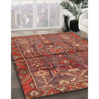 Traditional Rust Pink Persian Rug, tr4560