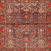 Square Traditional Rust Pink Persian Rug, tr4560