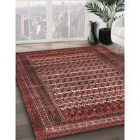 Traditional Rust Pink Persian Rug, tr4563