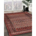 Machine Washable Traditional Rust Pink Rug in a Family Room, wshtr4563