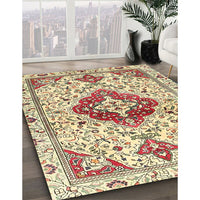 Traditional Harvest Gold Persian Rug, tr4567