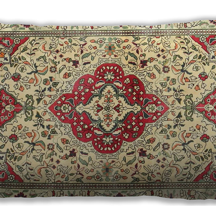 Traditional Classic Rectangular Harvest Gold Lumbar Throw Pillow, 13 inch by 19 inch, lbtr4567