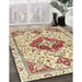 Traditional Harvest Gold Persian Rug in Family Room, tr4567