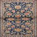 Square Traditional Camel Brown Persian Rug, tr4568