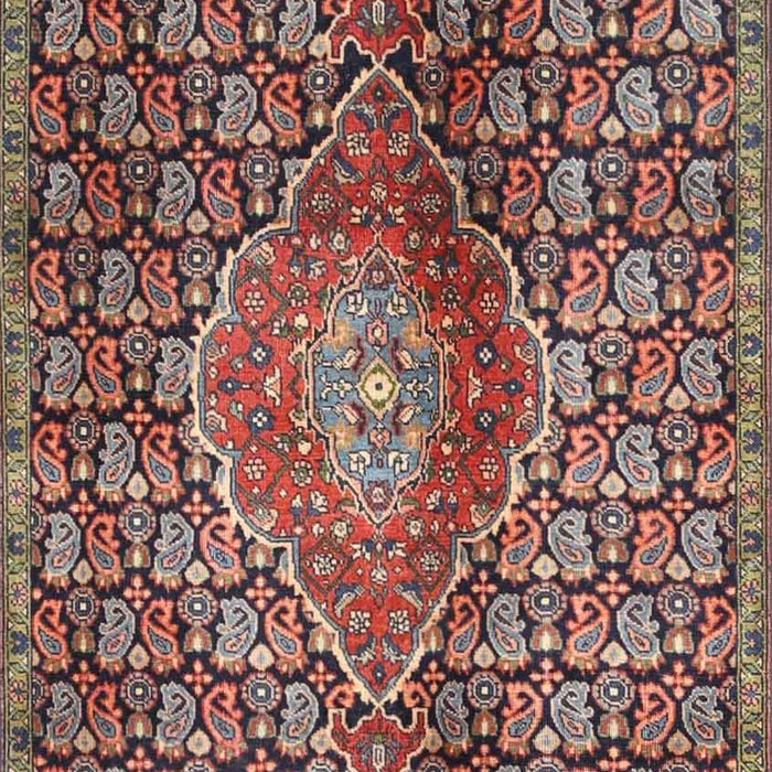 Machine Washable Traditional Camel Brown Rug, wshtr4569