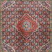 Square Traditional Camel Brown Persian Rug, tr4569