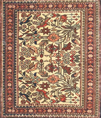 Machine Washable Traditional Dark Sienna Brown Rug, wshtr4571