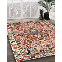 Traditional Chestnut Brown Persian Rug, tr4573