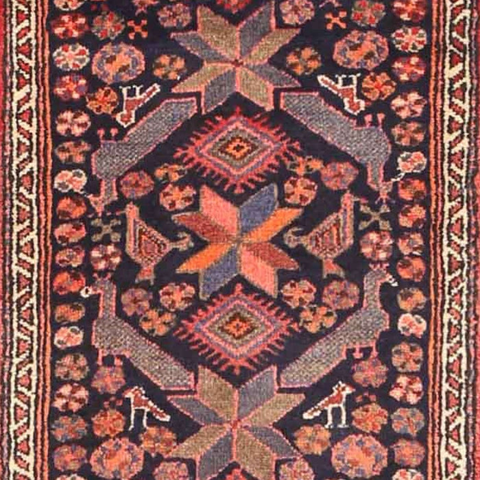 Traditional Sunrise Orange Persian Rug, tr4574