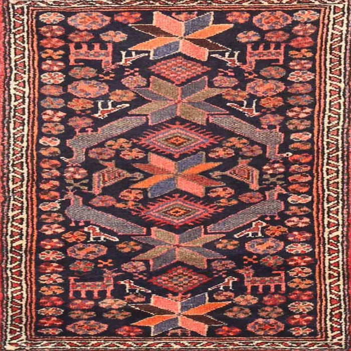 Round Machine Washable Traditional Sunrise Orange Rug, wshtr4574