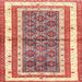Square Traditional Brown Persian Rug, tr4576