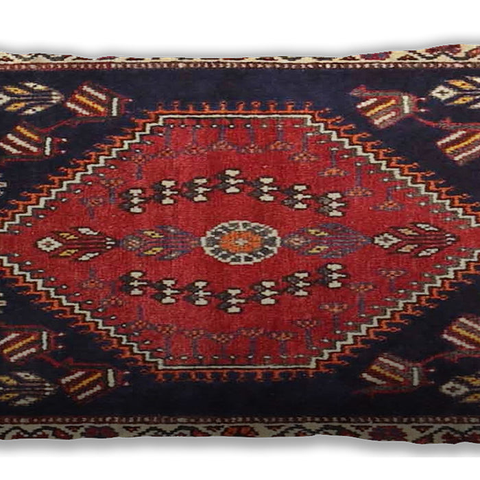 Traditional Classic Rectangular Dark Almond Brown Lumbar Throw Pillow, 13 inch by 19 inch, lbtr4577