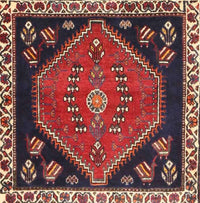 Machine Washable Traditional Dark Almond Brown Rug, wshtr4577