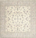 Traditional Blanched Almond Beige Persian Rug, tr4580