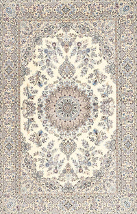 Machine Washable Traditional Blanched Almond Beige Rug, wshtr4582