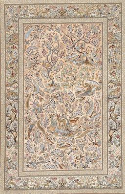 Machine Washable Traditional Deep Peach Orange Rug, wshtr4584