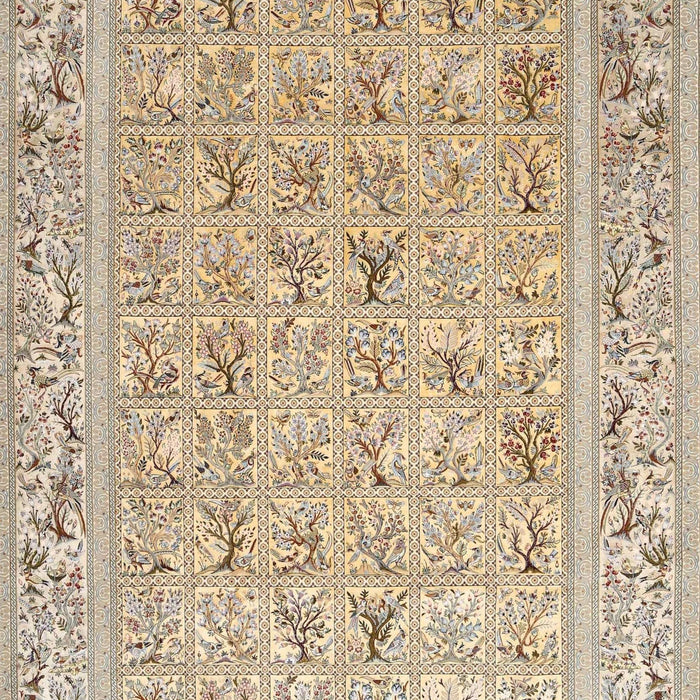 Traditional Dark Almond Brown Animal Rug, tr4586