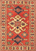 Traditional Gold Geometric Rug, tr458