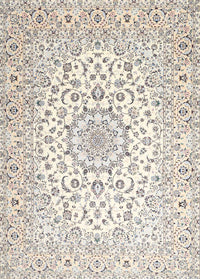 Machine Washable Traditional Champagne Beige Rug, wshtr4590